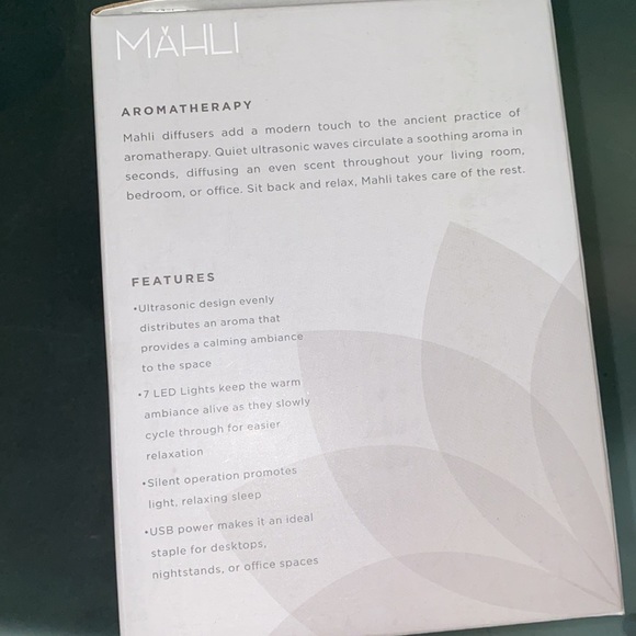 Mahli Seaside Ultrasonic Diffuser - Picture 3 of 3